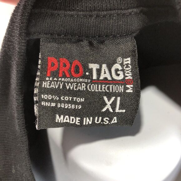 VINTAGE DOPE PRO TAG SHIRT MENS XL DOUBLE SIDED USA MADE BLACK SHORT SLEEVE BOOM - Picture 7 of 13